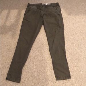 Abercrombie & Fitch Olive Pants